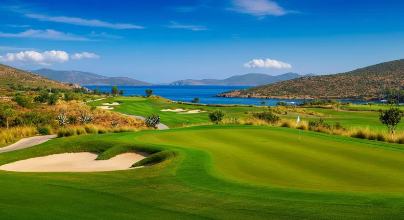 Scenic Golf Course in Bodrum