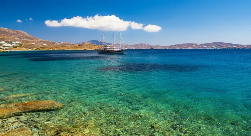 Aegean Sea best beaches with perfect sand