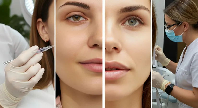 Lip augmentation techniques exploration
