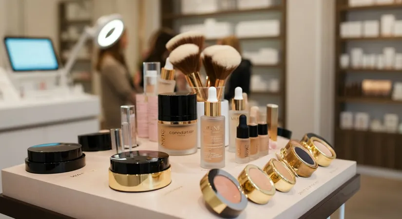 Choosing foundation for skin type