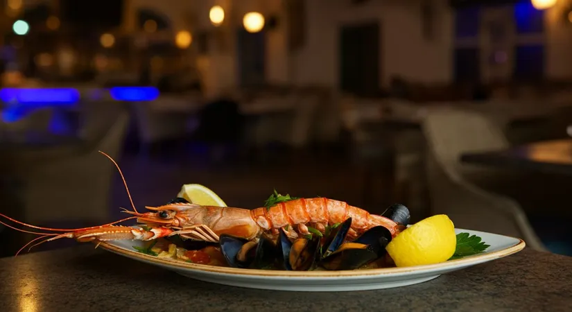 Bodrum Blue Seafood Menu Highlights