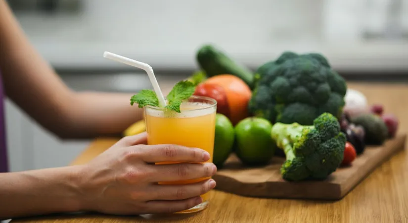 Detox drinks for body cleansing