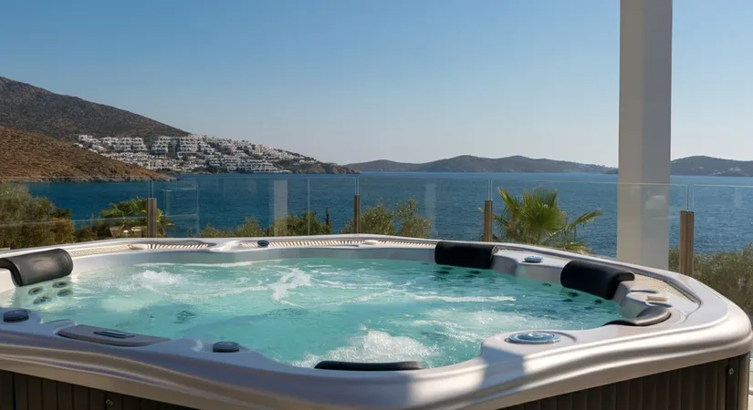 Bodrum'da Jakuzi Keyfi