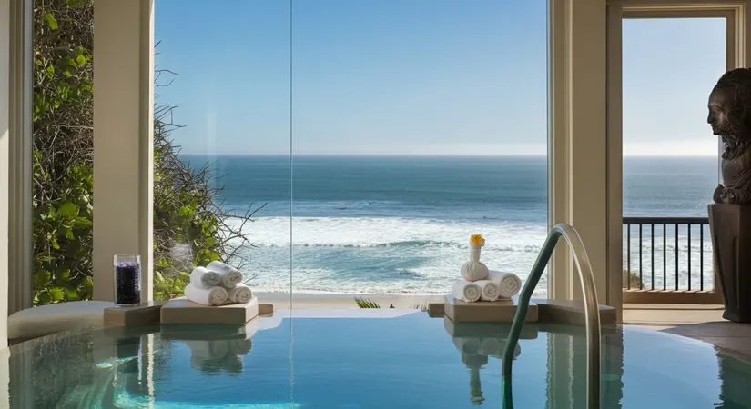 Oceanfront spa services benefits
