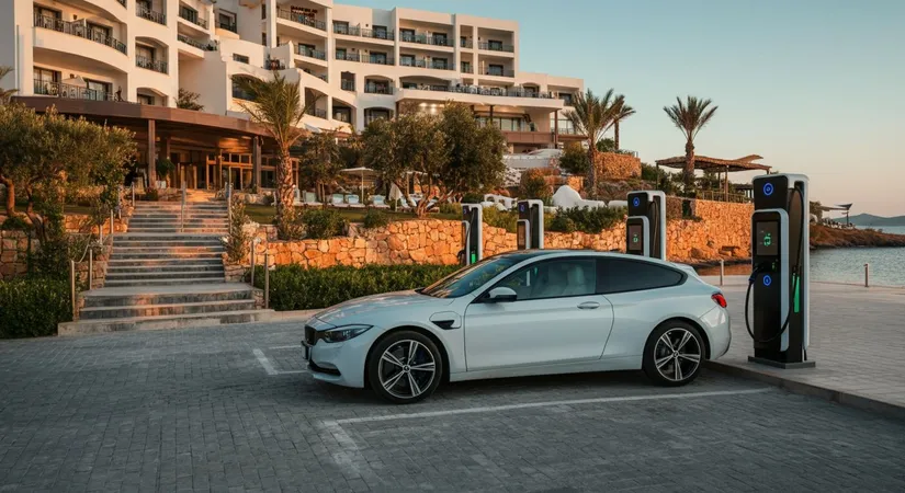 Electric Car Charging Stations in Luxury Resorts