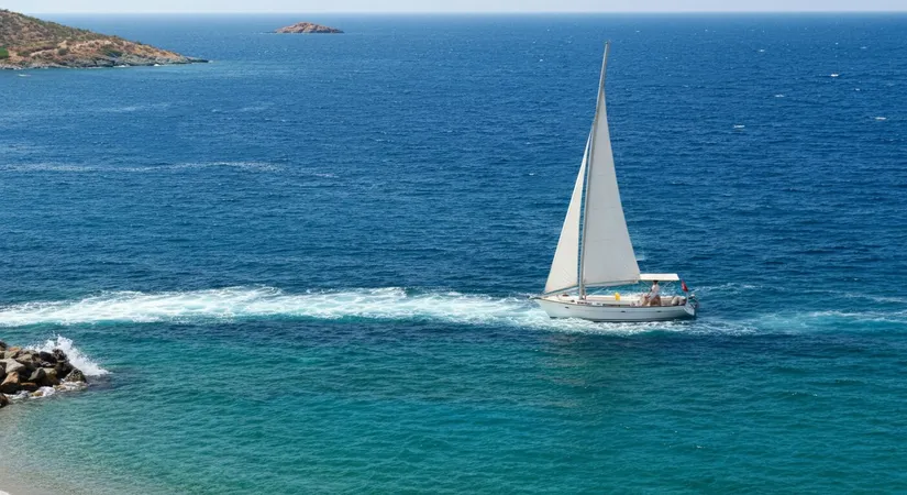 Панорамный вид на Эгейское море